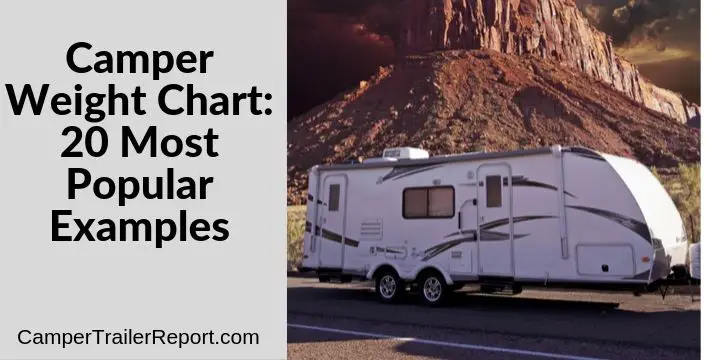 Camper Weight Chart. 20 Most Popular Examples