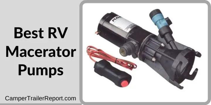 Best RV Macerator Pumps